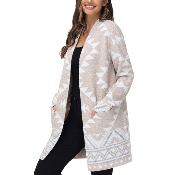 Frye Ladies' Patterned Cardigan Sweater - Picture 3 of 4